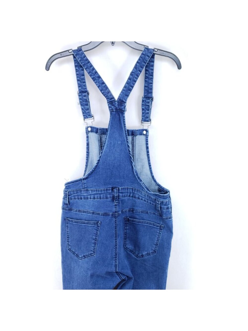 American Bazi Fashion Overalls Women's Size Large Distressed - Picture 5 of 9